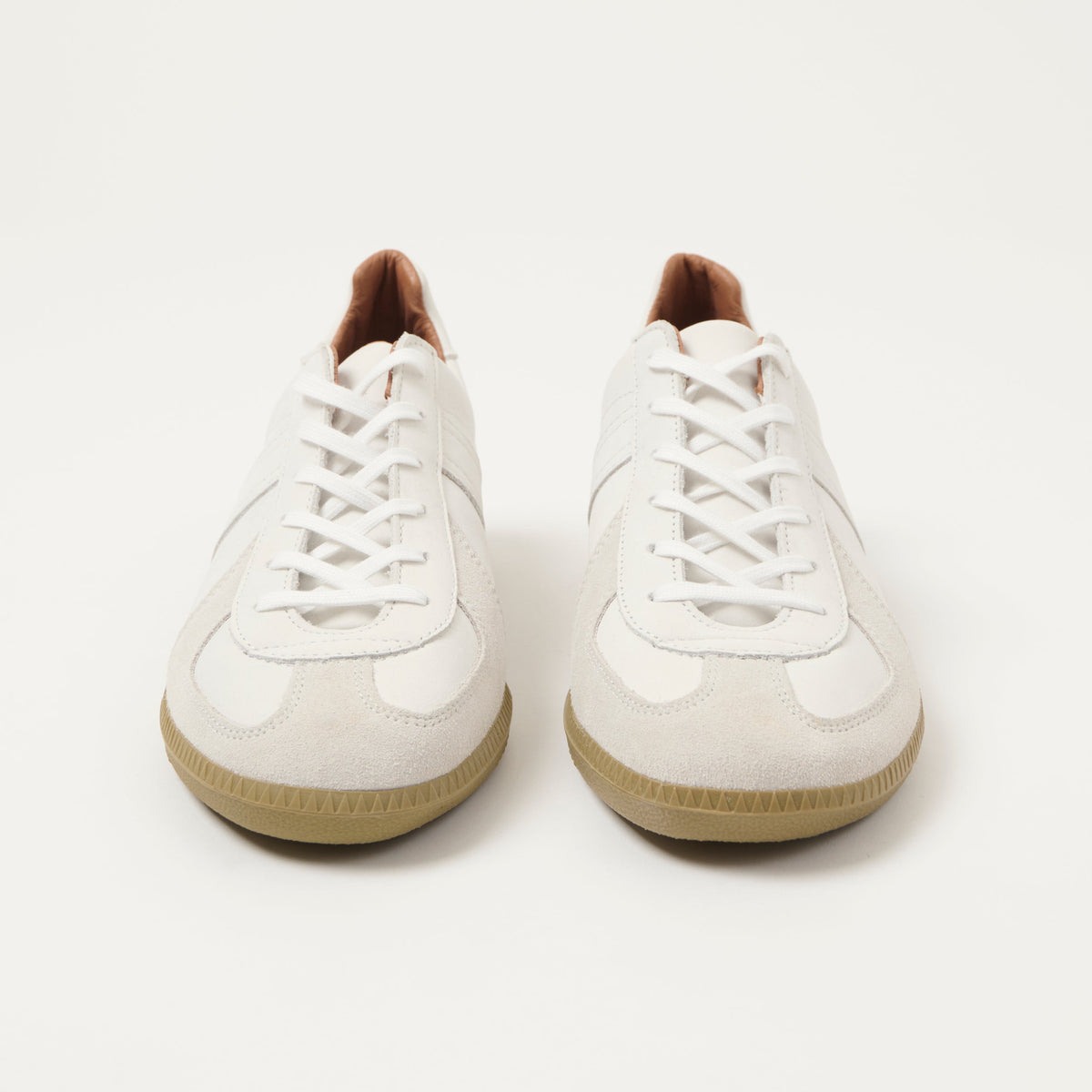 Reproduction of Found 1980s German Army Trainer - White Nubuck, view 3