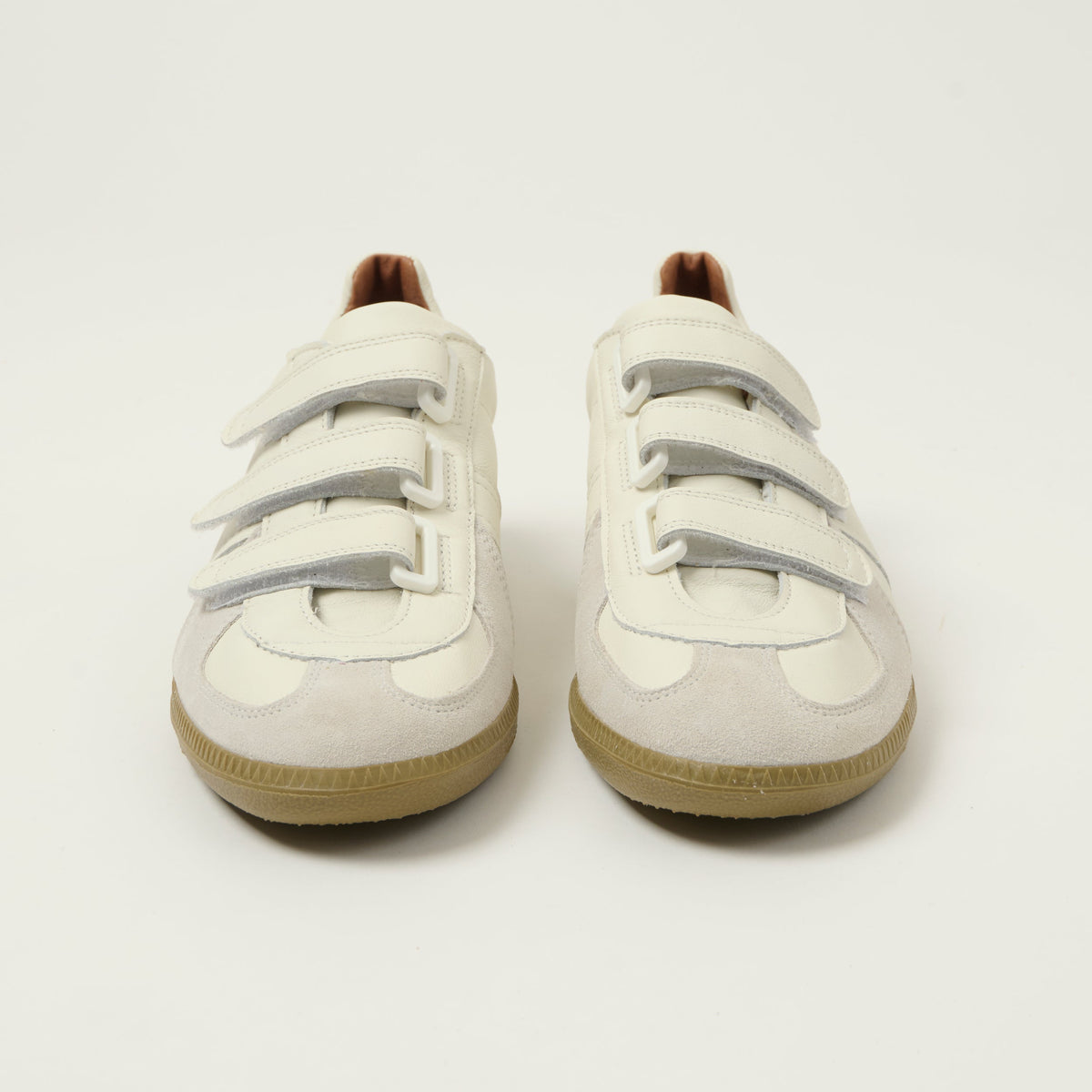 Reproduction of Found 1980s Velcro German Army Trainer - White, view 3