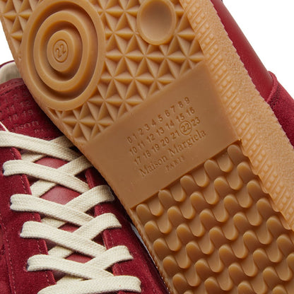 Maison Margiela Women's Rouge Leather & Suede Sneakers — outsole detail