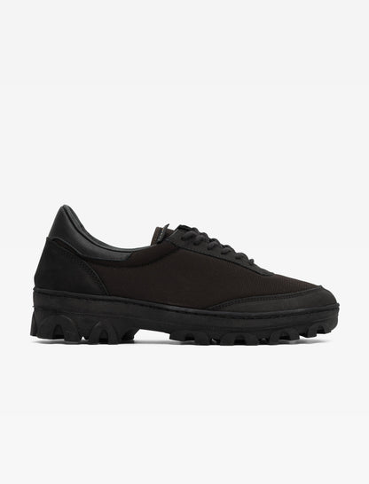 Reproduction of Found Canadian Military Trainer in Dark Brown and Black, view 1
