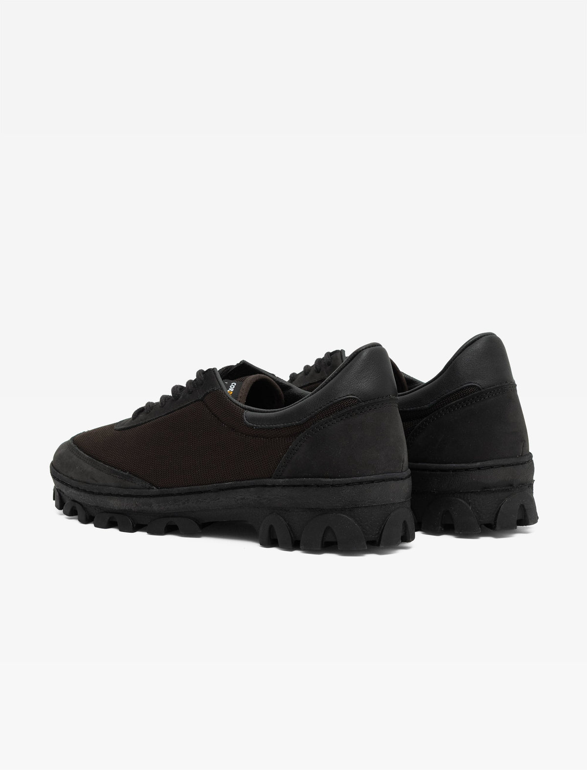 Reproduction of Found Canadian Military Trainer in Dark Brown and Black, view 3