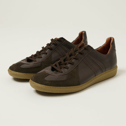 Reproduction of Found 1980s German Army Trainer - Dark Brown, view 1