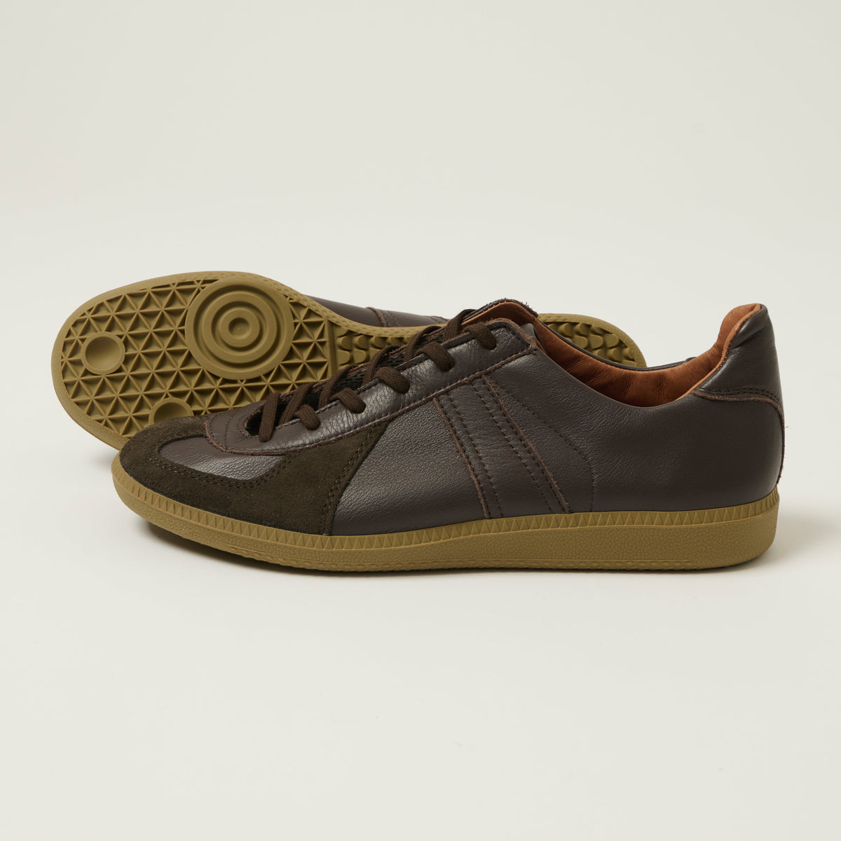 Reproduction of Found 1980s German Army Trainer - Dark Brown, view 2
