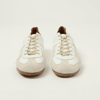 Reproduction of Found Low Profile German Military Trainer - White, view 3
