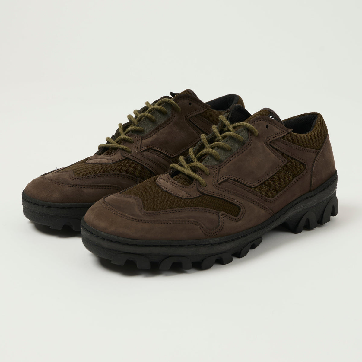 Reproduction of Found British Military Trainer Modified Off-Road - Brown/Olive, view 1