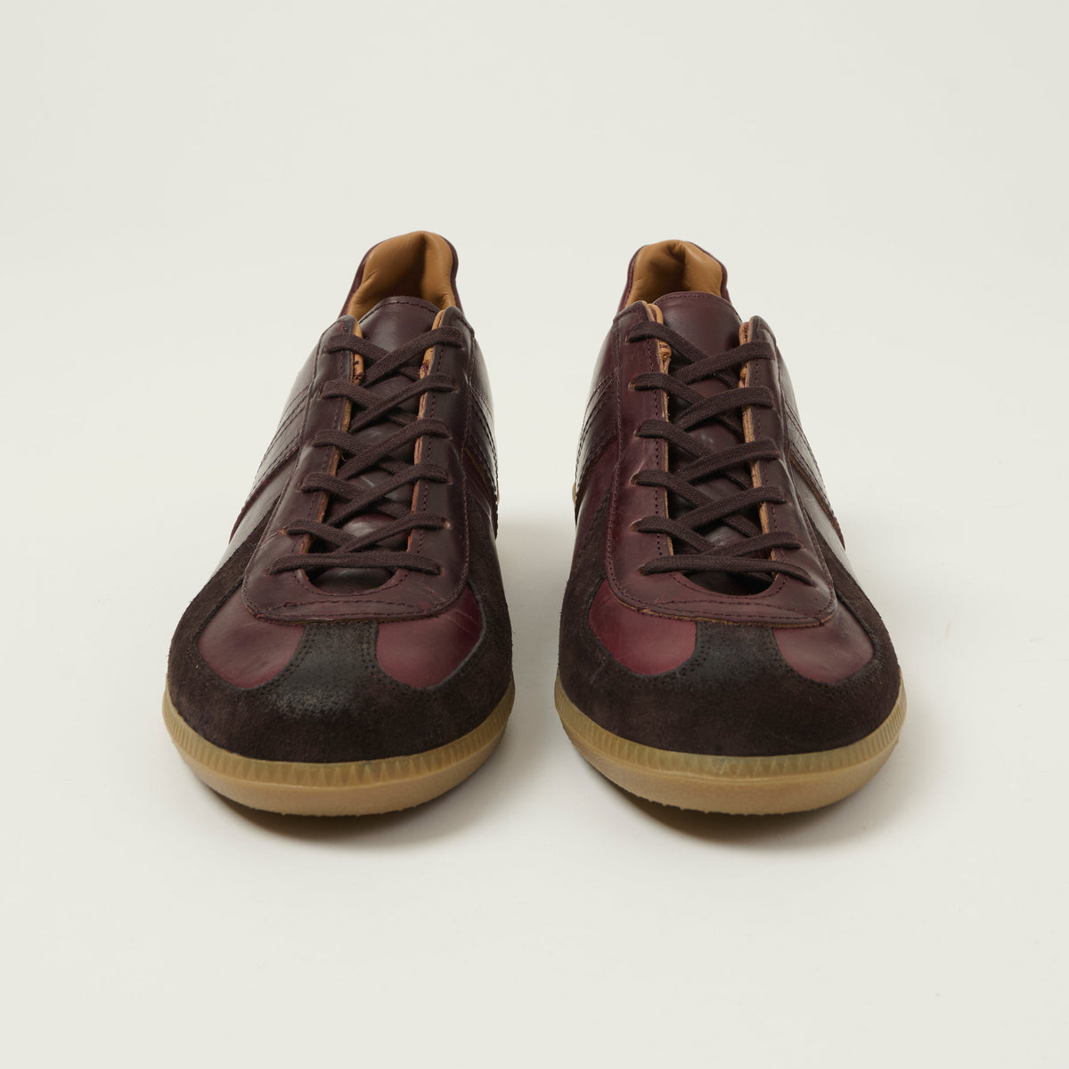 Reproduction of Found 1980s German Army Trainer - Burgundy, view 3