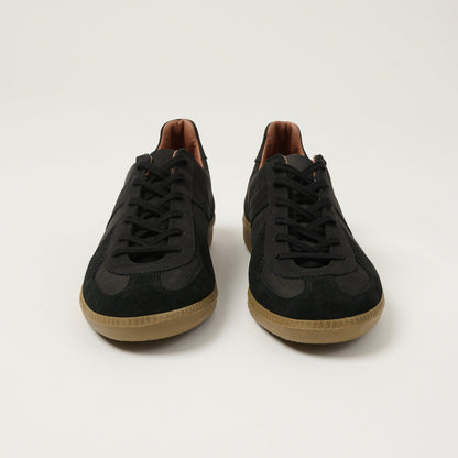 Reproduction of Found 1980s German Army Trainer - Black Nubuck, view 3
