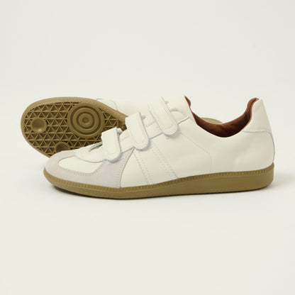 Reproduction of Found 1980s Velcro German Army Trainer - White, view 2