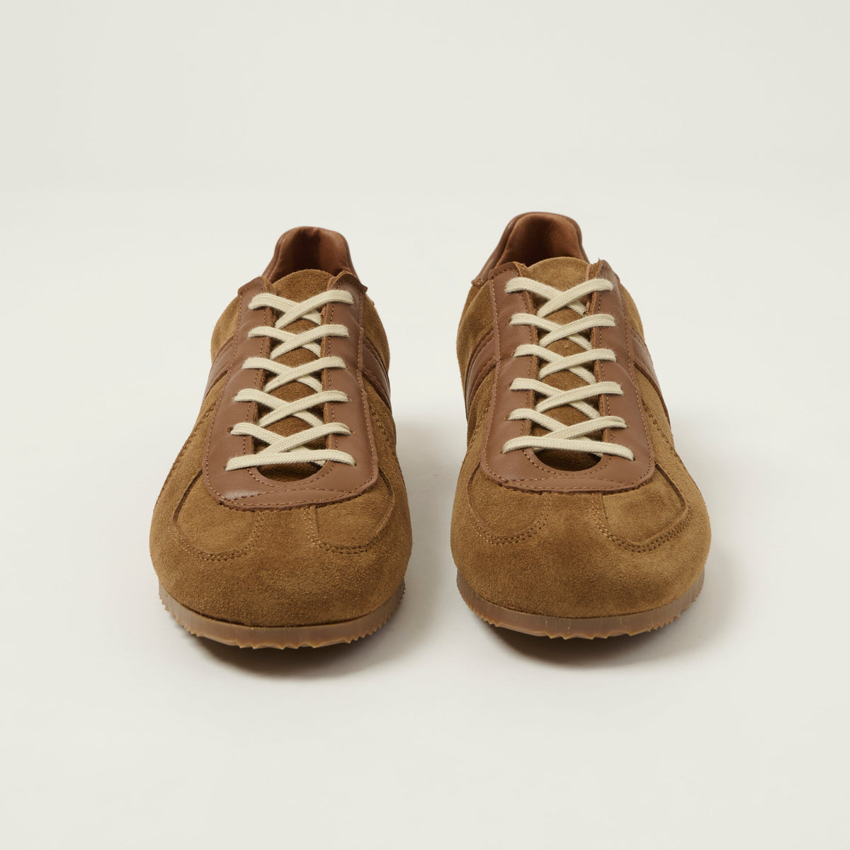 Reproduction of Found Low Profile German Military Trainer - Cognac Suede, view 3