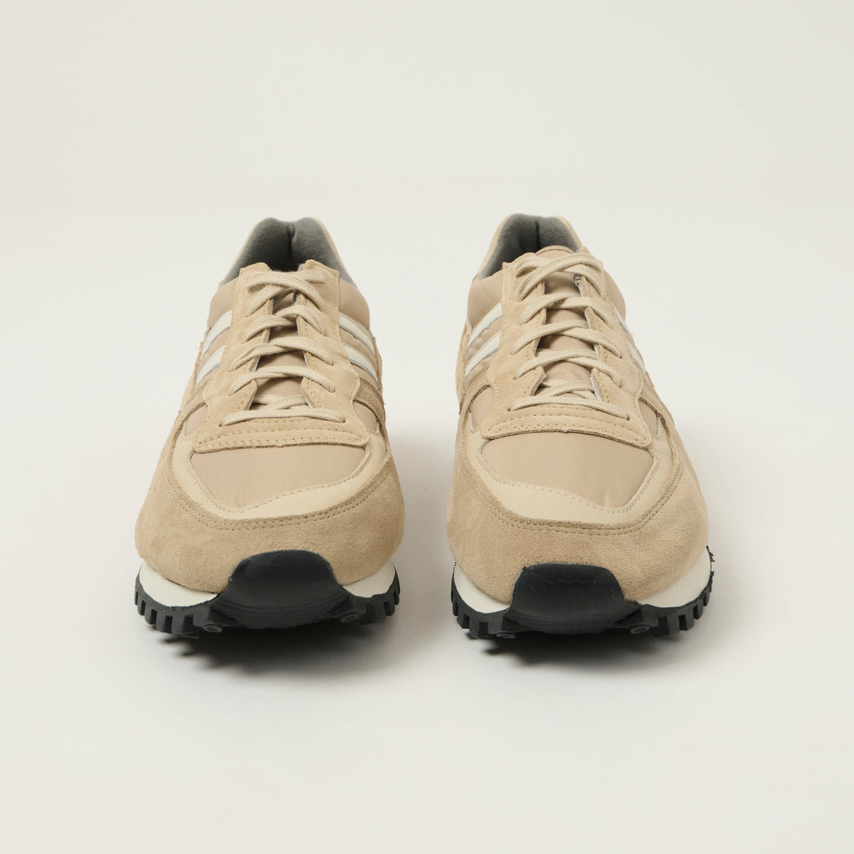 Reproduction of Found x ZDA 'Marathon' Classic Sport Trainer - Light Beige/Beige, view 3